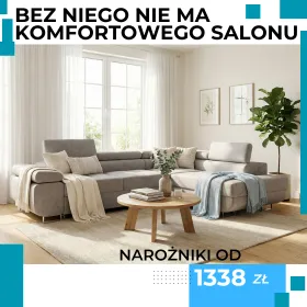 Komfortowy salon w zasiegu Twojej ręki. Sprawdź nasze stylowe narożniki i zainwestuj już teraz.