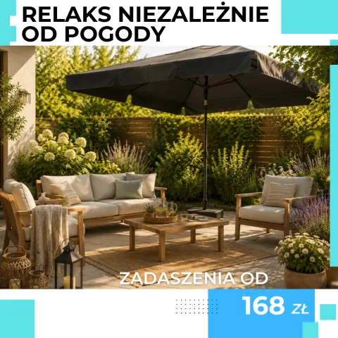Zainwestuj w cień i zamów idealną osłonę przed słońcem i nie tylko. Sprawdź nasze zadaszenia ogrodowe.