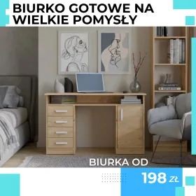 Funkcjonalne biurka do nauki i pracy. Wybierz swój ideał. Sprawdź.