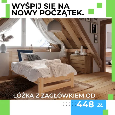 Zadbaj o siebie. Wygodne łóżko to podstawa. Zainwestuj w komfortowe łóżko z zagłówkiem teraz.