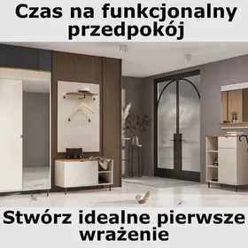 Zacznij jesień od zamiany w przedpokokoju. Mamy meble, których potrzebujesz. Sprawdź.