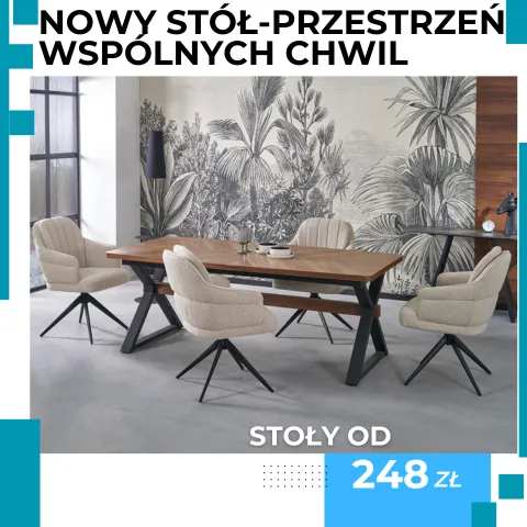 Stylowe stoły łączące pokolenia. Sprawdź i zainwestuj w te chwile.