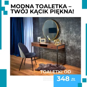 Modne toaletki kosmetyczne z lustrem i podświetleniem. Wybierz i zamów teraz.