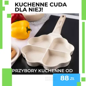 Patelnie, garnki, stylowe czajniki i zestawy sztuććców i noży. Zamów teraz.