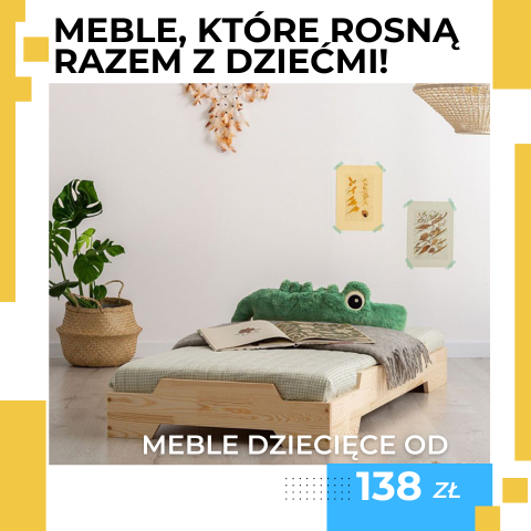 Bajkowe meble dla dzieci. Stwórz pokój, który Twoje dziecko pokocha. Zobacz,