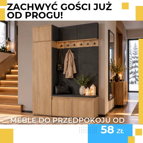 Niezwykle pojemne szafy do przedpokoju. Zobacz i zamów. Uporządkuj swój przedpokój.