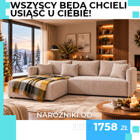 Nowy narożnik = komfortowe miejsce do relaksu dla całej rodziny. Zobacz nasze propozycje i wybierz swój ideał teraz.