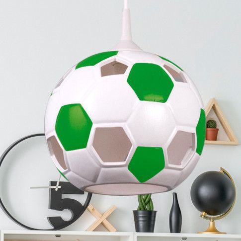 Zdjęcie zielona lampa w kształcie piłki E394-Ball - sklep Edinos.pl