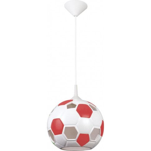 Fotografia Lampa w kształcie piłki E394-Ball - czerwony z kategorii Pokój dziecięcy