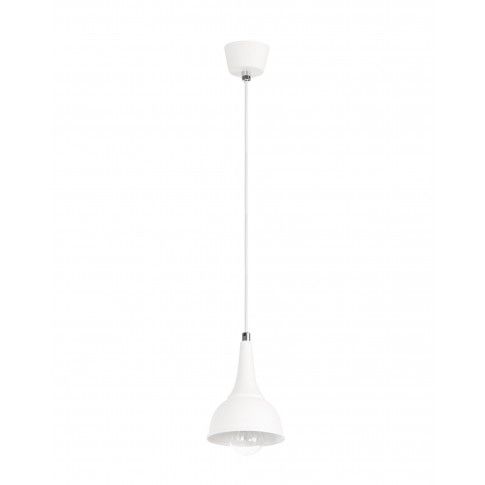Fotografia Loftowa lampa wisząca E397-Ali - biały z kategorii Lampy wiszące