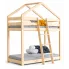 Zdjęcie produktu Piętrowe łóżko domek dla dzieci Dalli 6X - 11 rozmiarów.