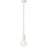 Lampa wisząca z drewna E410-Woodi - sonoma w sklepie Edinos.pl