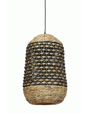 Rattanowa lampa wisząca Altara - boho w sklepie Edinos.pl