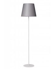 Minimalistyczna lampa stojąca E417-Dine - popiel w sklepie Edinos.pl