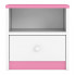 Zdjęcie różowa szafka nocna dla dziewczynki Happy 4X - sklep Edinos.pl
