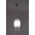 Zdjęcie biała lampa wisząca w stylu glamour E420-Wenez - sklep Edinos.pl