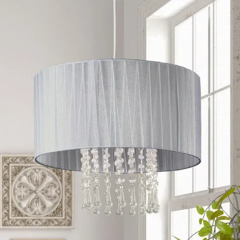 Zdjęcie popielata elegancka lampa wisząca E419-Larma | Edinos.pl