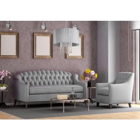 Szczegółowe zdjęcie nr 4 produktu Szykowna lampa wisząca E419-Larma - popiel