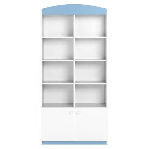Zdjęcie regał zamknięty dla dziecka Rostok 5X - niebieski | Edinos.pl