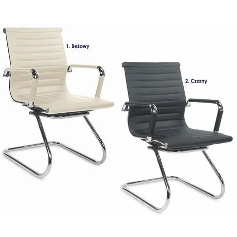 Zdjęcie czarny fotel konferencyjny Cinder | Edinos.pl