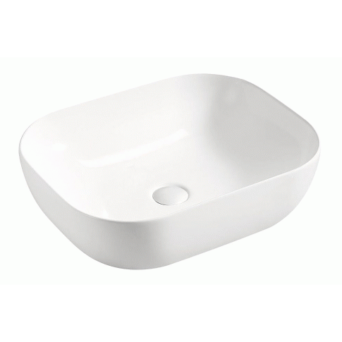 Zdjęcie produktu Biała umywalka nablatowa ceramiczna - Ravos 2X.