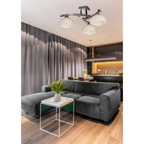 Zdjęcie szklana lampa sufitowa do sypialni E464-Litos | Edinos.pl