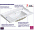 Fotografia Umywalka ceramiczna meblowa Kington 3X z kategorii Umywalki meblowe