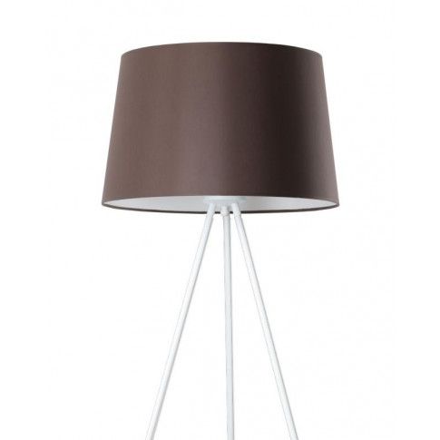Zdjęcie minimalistyczna brązowa lampa stojąca E480-Leo - sklep Edinos.pl