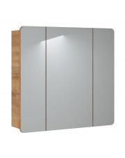 Podwieszana szafka łazienkowa z lustrem - Borneo 14X 