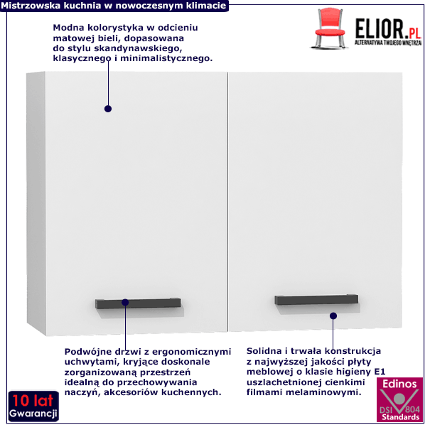 Podwójna szafka kuchenna wisząca Igaris 10X