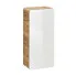 Szczegółowe zdjęcie nr 6 produktu Zestaw podwieszanych mebli łazienkowych Borneo 3Q 60 cm - Biały połysk