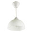 Klasyczna lampa wisząca E501-Cyrkonix - biały