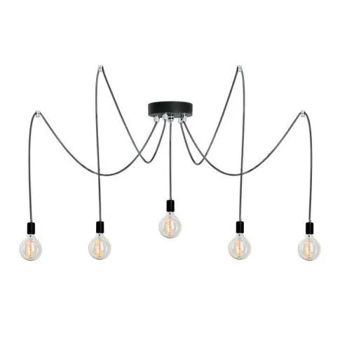 Zdjęcie produktu Industrialna lampa wisząca pająk E508-Olza.