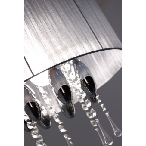 Szczegółowe zdjęcie nr 5 produktu Lampa wisząca glamour E513-Camilo - biały