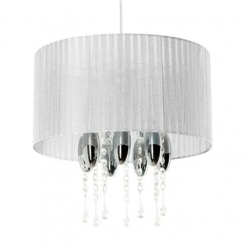Zdjęcie produktu Lampa wisząca glamour E513-Frowik - biały.