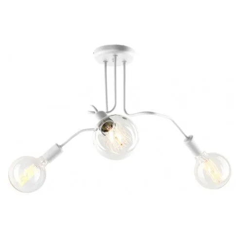 Fotografia Minimalistyczna lampa E514-Elbi - biały z kategorii Lampy sufitowe