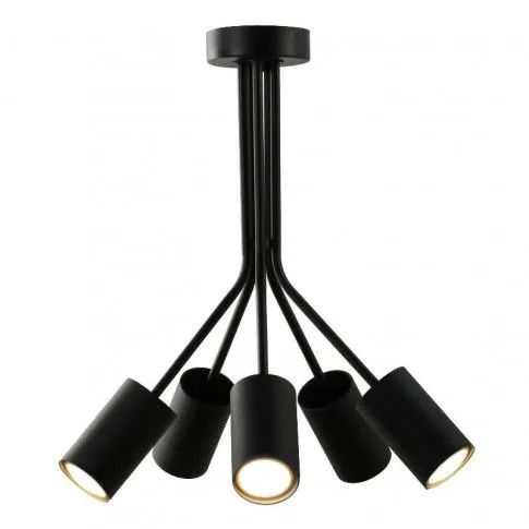 Fotografia Lampa sufitowa metalowa E528-Matex - czarny z kategorii Lampy sufitowe