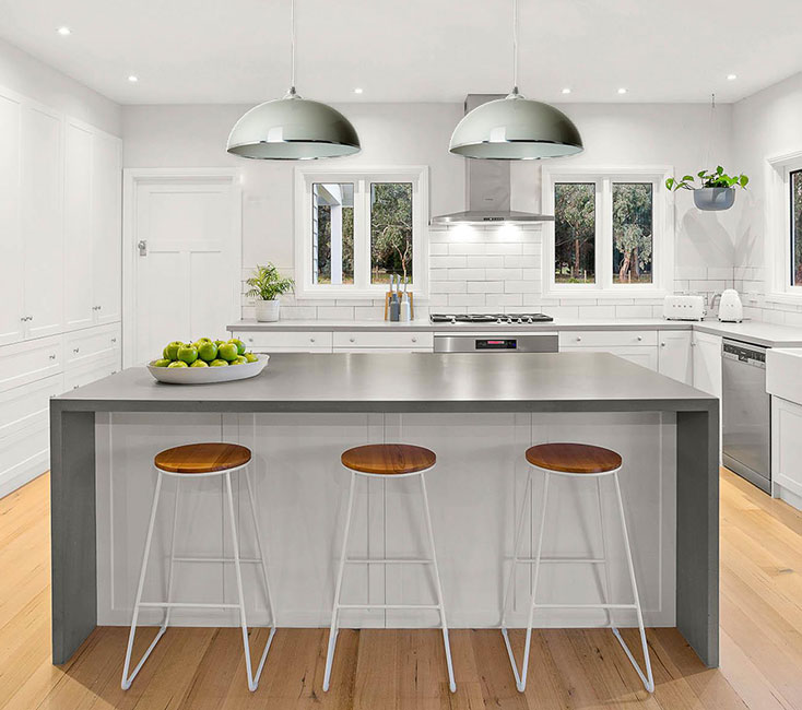 Lampa wisząca z abażurem do kuchni E538-Himo