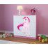 Szczegółowe zdjęcie nr 4 produktu Komoda dla dziewczynki z szufladami Happy 10X mix - biało - różowa