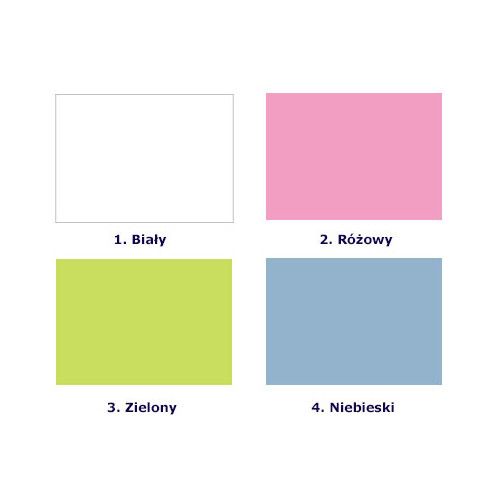 Szczegółowe zdjęcie nr 8 produktu Komoda dla dziewczynki z szufladami Happy 10X mix - biało-różowa