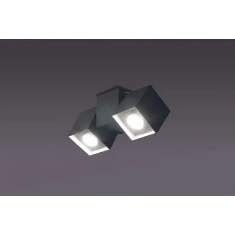 Szczegółowe zdjęcie nr 6 produktu Metalowa lampa sufitowa E548-Macax - popiel