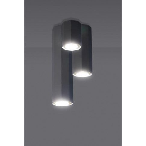 Fotografia Halogenowa lampa sufitowa E549-Okti - czarny z kategorii Lampy sufitowe