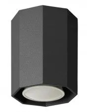 Halogenowa lampa sufitowa E549-Okti - czarny w sklepie Edinos.pl