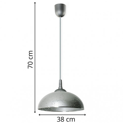 Szczegółowe zdjęcie nr 8 produktu Designerska lampa wisząca E566-Kristins