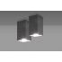Szczegółowe zdjęcie nr 5 produktu Designerska lampa sufitowa E568-Nerox - popiel