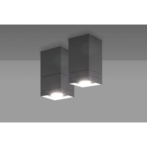 Szczegółowe zdjęcie nr 5 produktu Designerska lampa sufitowa E568-Nerox - popiel