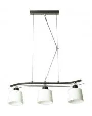 Lampa wisząca do sypialni E573-Olimpia - czarny w sklepie Edinos.pl