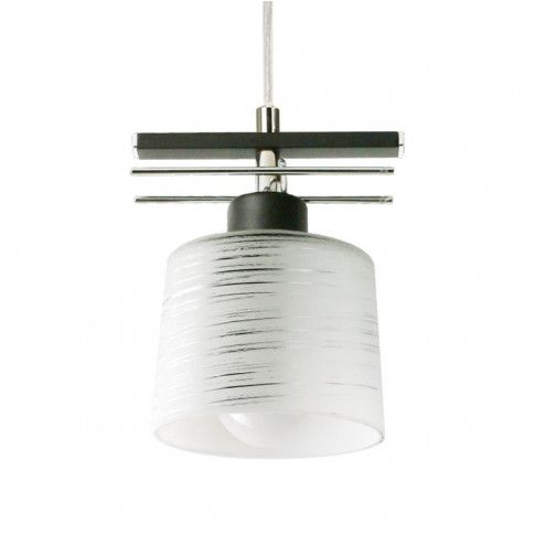 Zdjęcie produktu Szklana lampa wisząca E571-Olimpia - czarny.