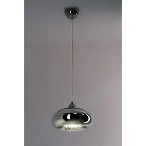 Fotografia Chromowana lampa wisząca E598-Selis z kategorii Lampy