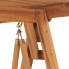 Szczegółowe zdjęcie nr 8 produktu Drewniana huśtawka ogrodowa - Gepetto